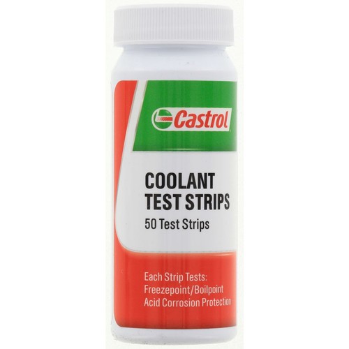 Castrol Coolant Test Strips 50 Pack - 111943 Car Service Workshop Tool
