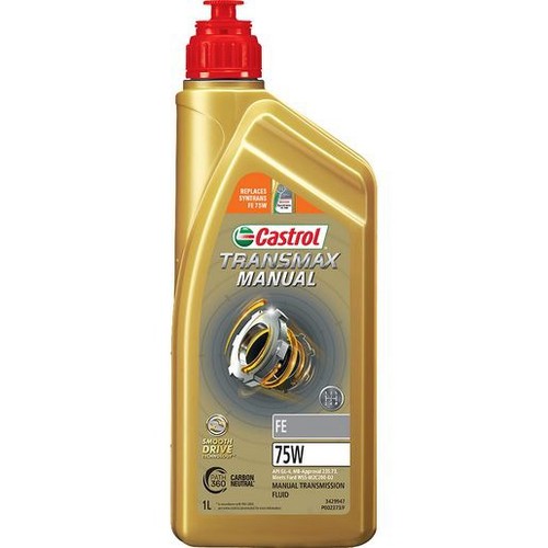 Castrol Transmax Manual FE 75W Transmission Fluid 1L - 3429947 Car Service
