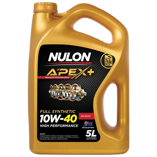 Nulon Apex+ Long Life 10W-40 Engine Oil 5L - APX10W40-5 Car Service