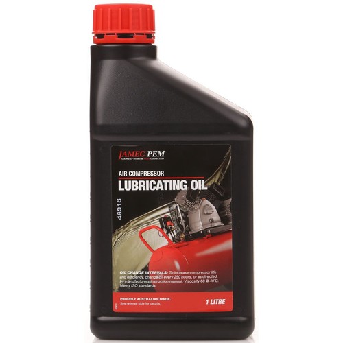 Jamec Pem Air Compressor Oil 1 litre - 06.2248 Car Service Workshop Tool