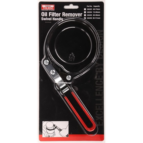 Toledo Oil Filter Remover 95-111mm - 305206 Oil Filter Service Car Service