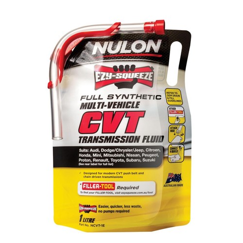 Nulon CVT Transmission Fluid 1L - NCVT-1E Car Service Workshop Tool
