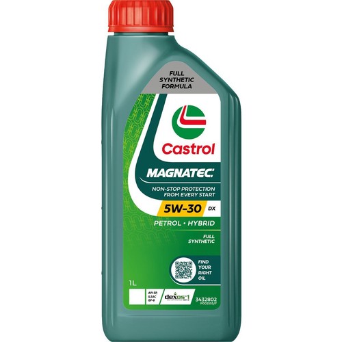 Castrol Magnatec DX 5W-30 Engine Oil 1L - 3432802 Car Service Workshop Tool