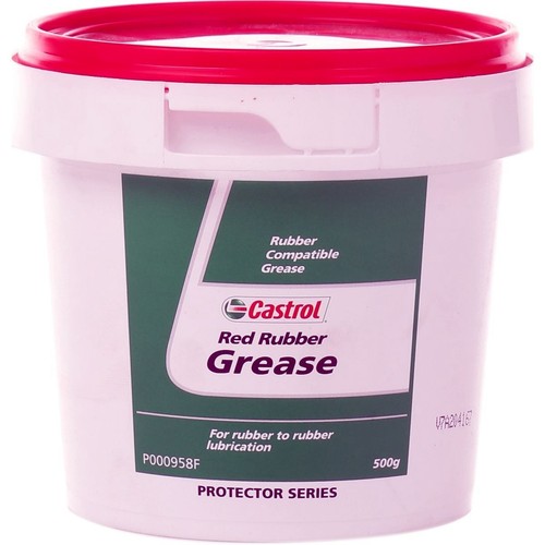 Castrol Red Rubber Grease 500g - 3354820 Car Service Workshop Tool