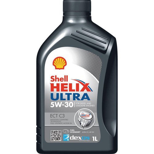 Shell Helix Ult Ect C3 5W-30 Engine Oil 1L - 310281392 Car Service Workshop Tool