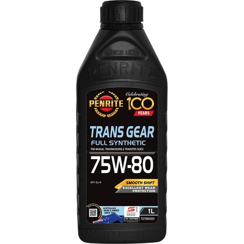 Penrite Trans Gear Full Synthetic 75W-80 Gear Oil 1L - TG7580001 Car Service