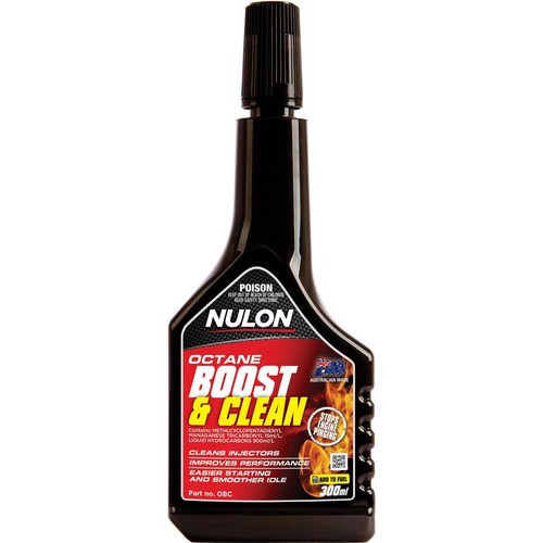 Nulon Octane Boost & Clean 300mL - OBC Car Service Workshop Tool