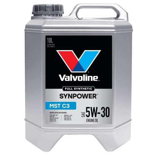 Valvoline Synpower MST 5W-30 Engine Oil 10L - 1186.10 Car Service Workshop Tool