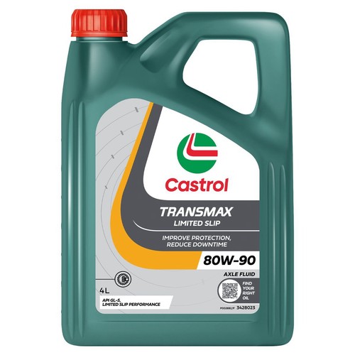 Castrol Axle Limited Slip 90 4L - 3428023 Car Service Workshop Tool