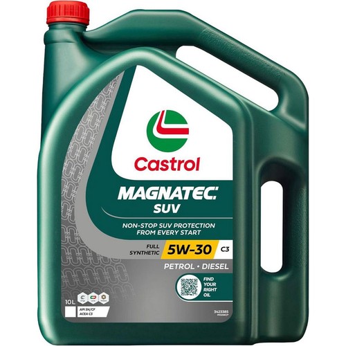 Castrol Magnatec SUV 5W-30 Engine Oil C3 10L - 3423385 Car Service Workshop Tool