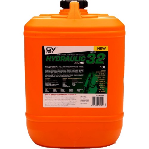 GV Oils Hydraulic Fluid Iso 32 10L - GVHYD32010 Car Wiring Adapter Car Service
