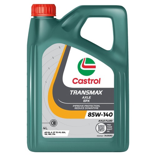 Castrol Transmax Axle EPX 85W-140 Gear Oil 4L - 3429282 Car Service