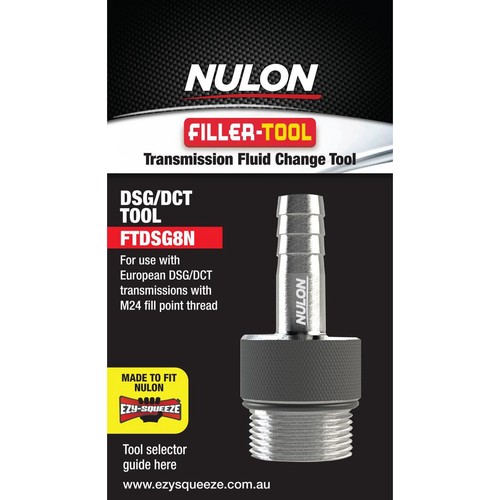 Nulon Filler Tool DSG M24 II Thread - FTDSG8N Car Service Workshop Tool