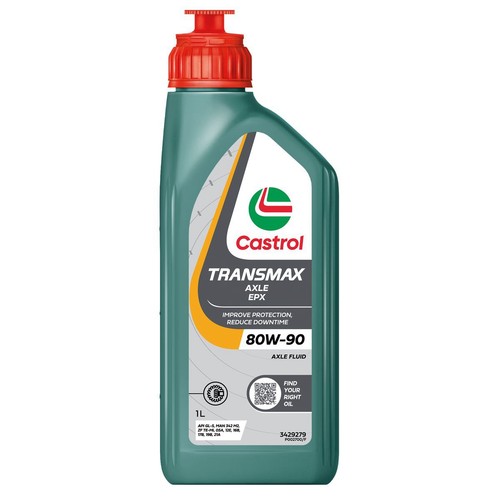 Castrol Transmax Axle EPX 80W-90 Gear Oil 1L - 3429279 Car Service Workshop Tool
