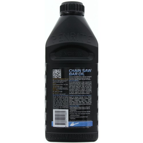 Penrite Chain Saw Bar Oil 1L - CSB001 Car Service Workshop Tool