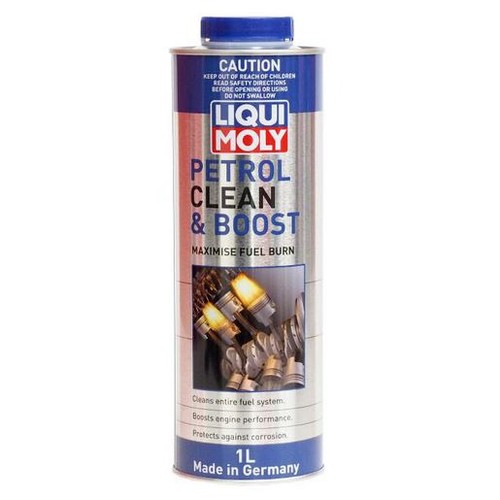 LIQUI MOLY Petrol Clean & Boost 1L - 7714 Car Service Workshop Tool