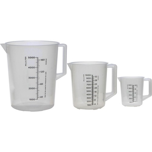 Repco 3 Pack Oil Measuring Jug - ROJ3PK