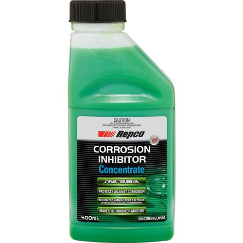 Repco Coolant Corrosion Inhibitor Concentrate 500ml - RINCONGREEN500 Car Service