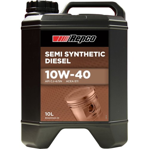 Repco Semi Synthetic 10W-40 Engine Oil 10L Car Service Workshop Tool Auto Part