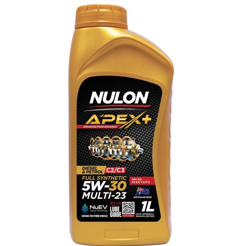 Nulon Apex+ Multi-23 Diesel 5W-30 Engine Oil 1L - APX5W30C23-1 Car Service