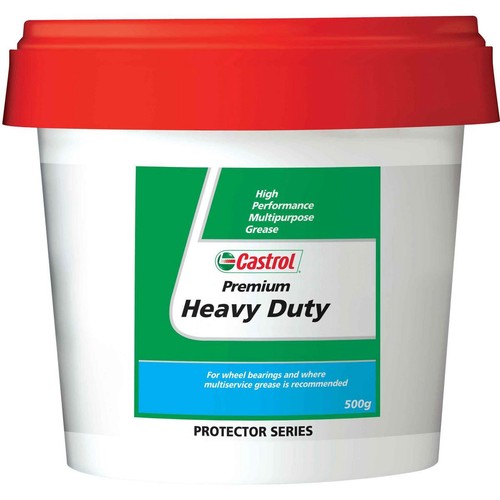 Castrol Premium Heavy Duty Grease 500g - 3384329 Car Service Workshop Tool
