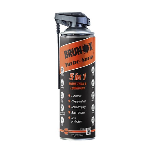 BRUNOX Turbo Spray Lubricant 500ml - BR050TSPOWER Car Service Workshop Tool