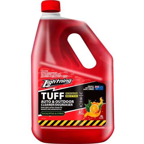 Lightning Tuff Degreaser & Cleaner 4Ltr - 930N Car Charger Car Service