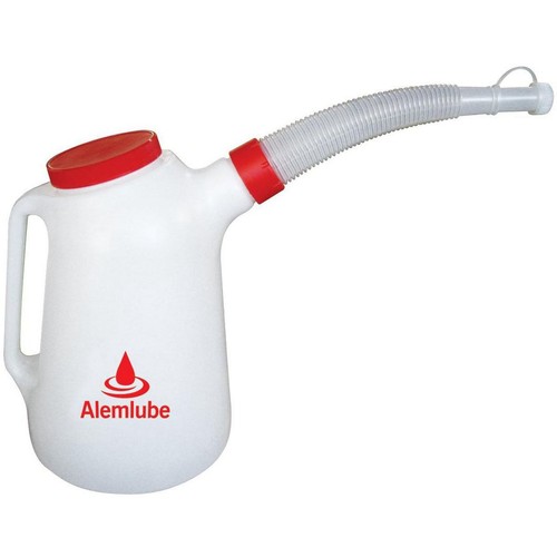 Alemlube Oil Measure With Flexible Spout 2L - 2000MFN Car Service Workshop Tool