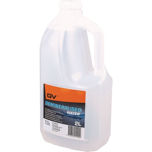 GV Demineralised Water 2L - DEMIN-02L Car Service Workshop Tool