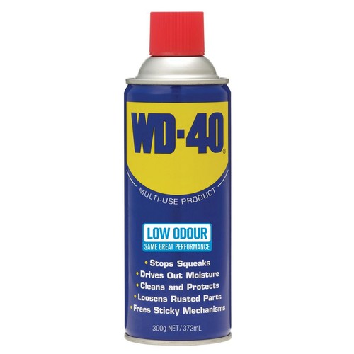WD-40 Low Odour 300G - 61176 Car Service Workshop Tool
