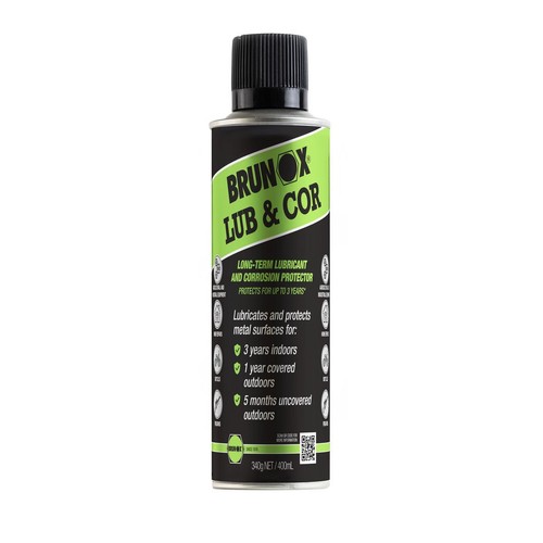 BRUNOX Lub and Cor Corrosion Protection Film 400ml