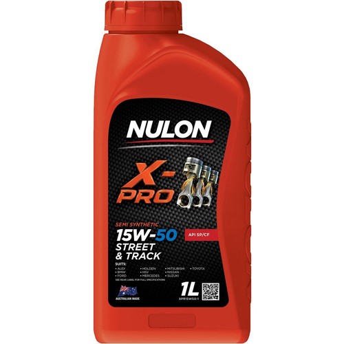 Nulon X-PRO Street & Track 15W-50 Engine Oil 1L - XPR15W50-1 Car Service