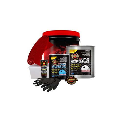 Penrite Motor Cycle Foam Filter Kit - MCFFCKIT Car Service Workshop Tool