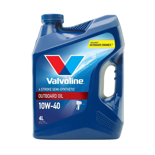 Valvoline 4 Stroke Marine Engine Oil 4L - 1111.04 Car Service Workshop Tool