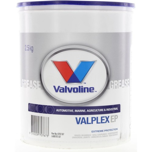 Valvoline Valplex EP Grease 2. 5kg - 0707.67 Car Service Workshop Tool