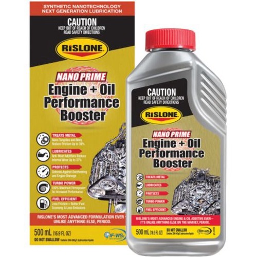 Rislone Engine + Oil Performance Booster 500ml - 44104 Car Service Workshop Tool