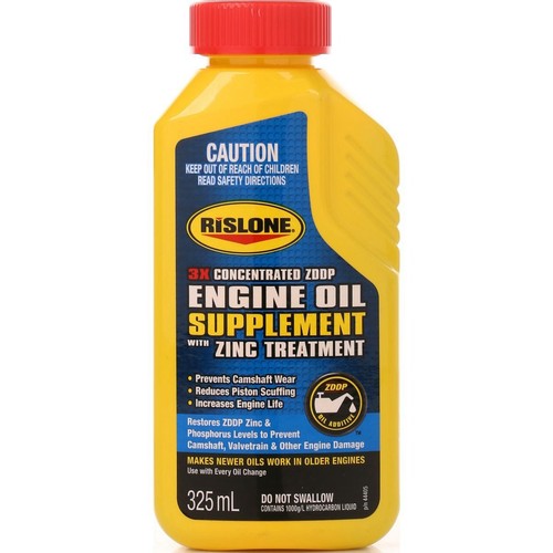 Rislone Engine Oil Supplement with Zinc 325ml - 44405 Car Service Workshop Tool