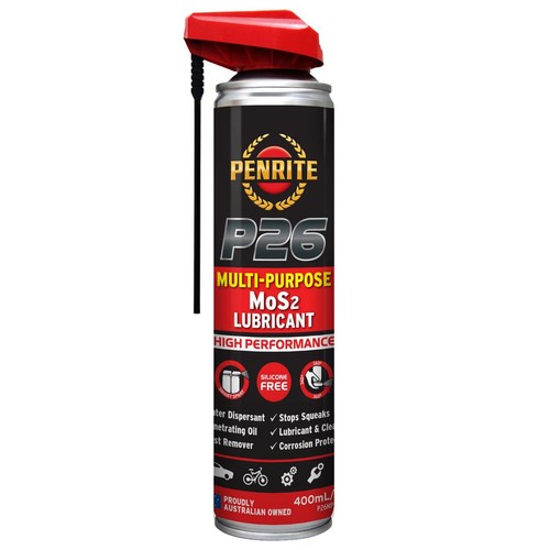 Penrite P26 Multi-Purpose MoS2 Lubricant 400ml - P26MPL0004 Car Service