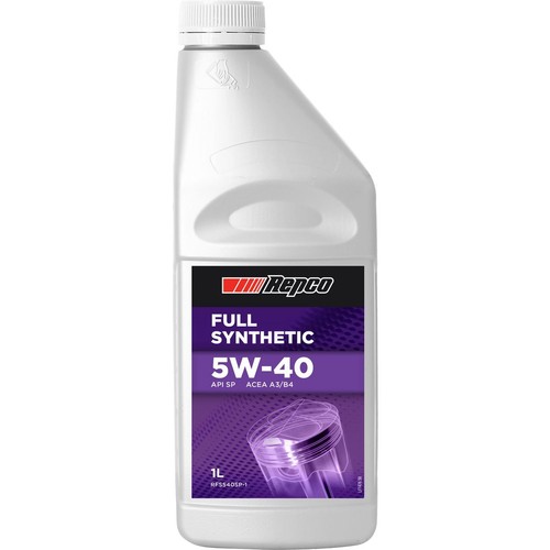 Repco Synthetic 5W-40 Engine Oil 1L Car Service Workshop Tool Auto Part