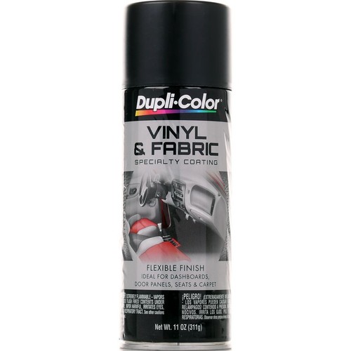 Dupli-Color Vinyl & Fabric Paint Flat Black 311g - HVP106 Auto
