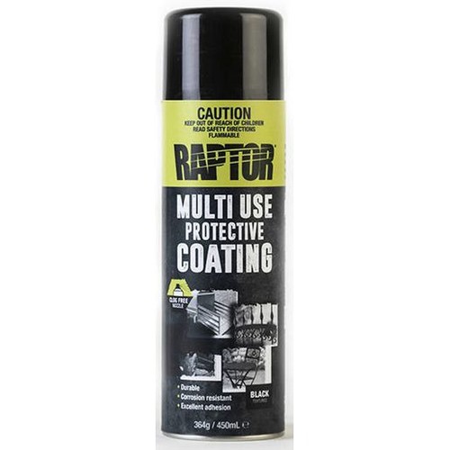 RAPTOR 1K Protective Coating Black 450ml - RMUB/AL Auto