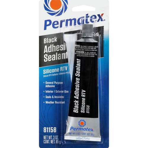 Permatex Black Silicone Adhesive Sealant 85g - PX81158 Engine Part