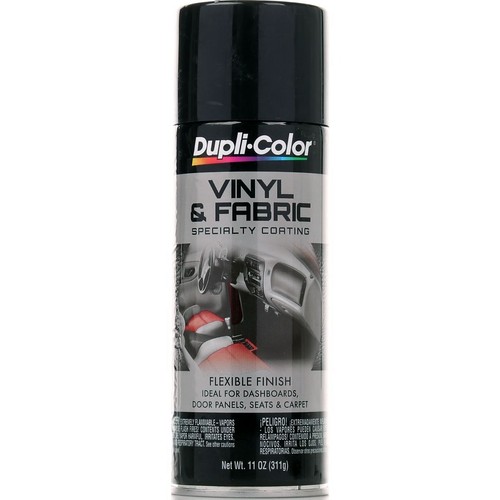 Dupli-Color Vinyl & Fabric Paint Gloss Black 311g - HVP104 Auto