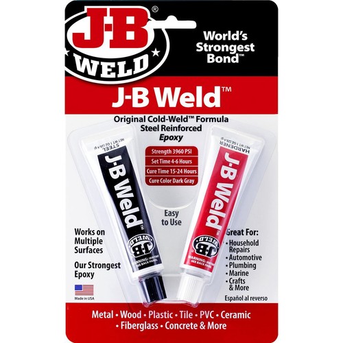 JB Weld Original Cold Weld Epoxy Adhesive Twin Pack 28.4g each - 8265-S Auto
