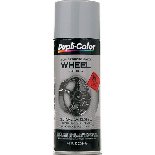 Dupli-Color Hi Performance Wheel Paint Coating Silver 340g - WP101 Auto