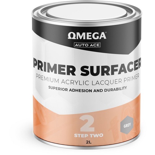 Omega Acrylic Primer Surfacer Grey 2L - AA-APSG2L Auto