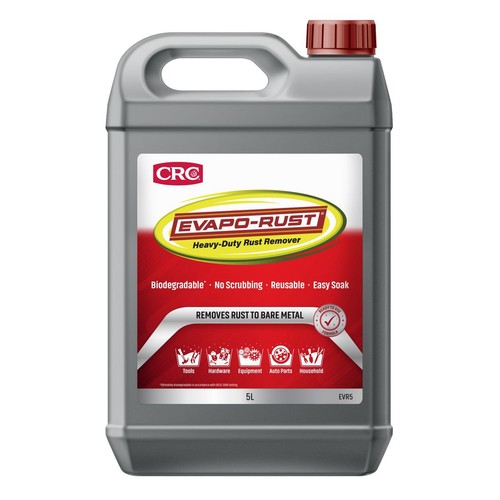 CRC Evaporust Super Safe Rust Remover RTU 5L - EVR5 Car Service Workshop Tool