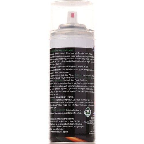 Dupli-Color Automotive Spray Paint Clear Top Coat 150g - DS117 Auto