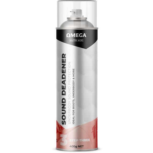 Omega Sound Deadener Spray Paint 400g - AA-SD400G Auto