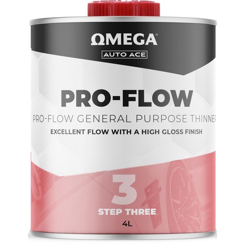 Omega Pro-Flow Multi Purpose Thinners 4L - AA-PMT4L Auto